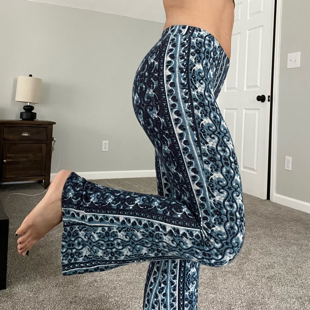 Boho stretch flares leggings